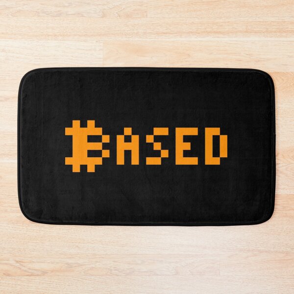 Item preview, Bitcoin Based - Orange designed and sold by CyberRex.