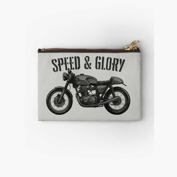 Item preview, Speed And Glory Vintage Cafe Racer Motorcycle designed and sold by WAMTEES.