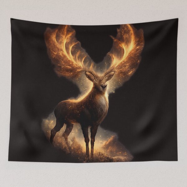 Item preview, Celestial Stag of Eternal Light designed and sold by OandSDesigns23.