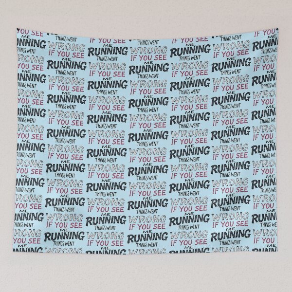 Item preview, If You See Me Running - Funny Anti Running Quote designed and sold by SholoStudio.