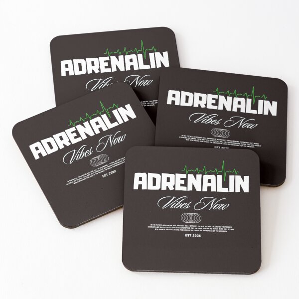 Item preview, Adrenalin Vibes Only Futuristic T-Shirt designed and sold by PrintVibes369.