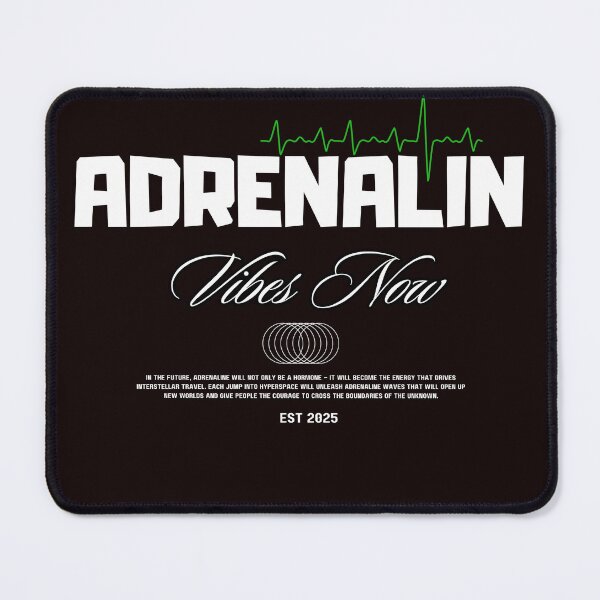 Item preview, Adrenalin Vibes Only Futuristic T-Shirt designed and sold by PrintVibes369.