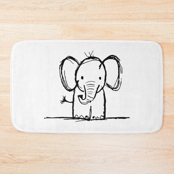 Item preview, Charming Doodle Elephant designed and sold by Steele-Art.