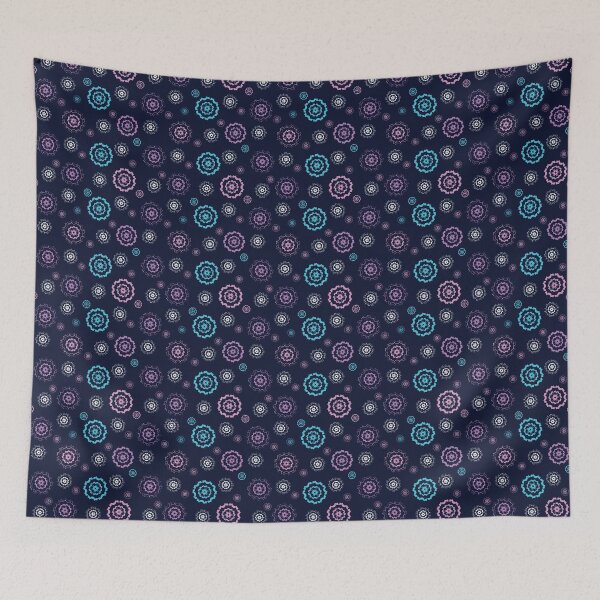 Item preview, Snowflakes Pattern 2 - Winter Fairytale [Midnight Blue] designed and sold by Daniel Bevis Design.