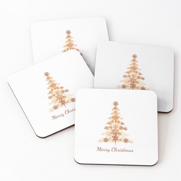 Item preview, Gingerbread Snowflake Tree Merry Christmas Design designed and sold by EL-Lebedenko.