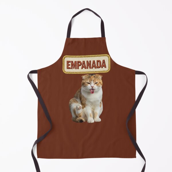 Item preview, Empanada – Offended Grooming Cat (Funny) designed and sold by catastrocat.