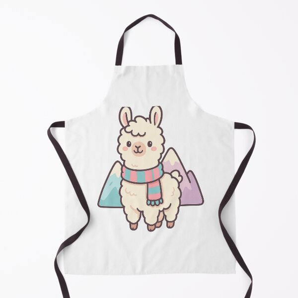 Artikelvorschau, Cute Playful Llama Sticker entworfen und verkauft von StickMint.