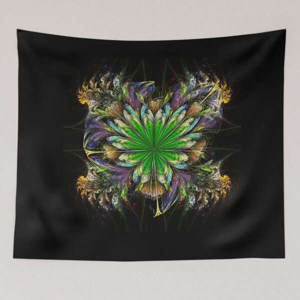 Item preview, Fiery Miasma Clustering Green Petals designed and sold by Pixicato.