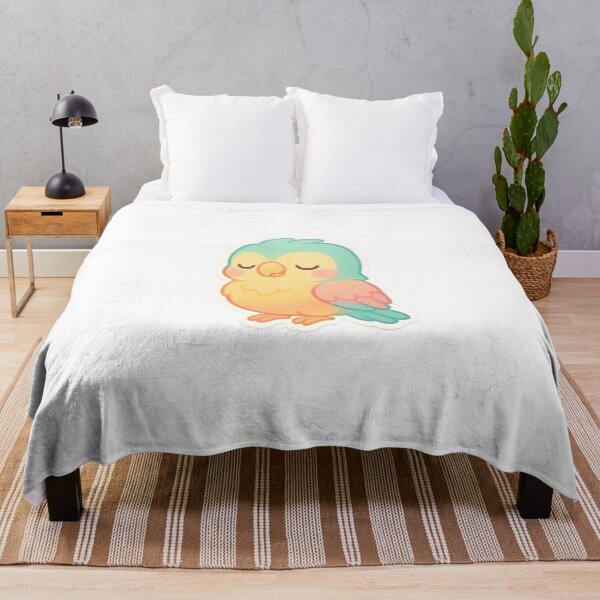 Item preview, Pastel Sleepy Parrot Stickers designed and sold by StickMint.
