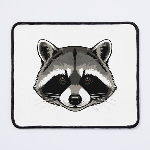 Item preview, vintage Racoon Face designed and sold by Steele-Art.