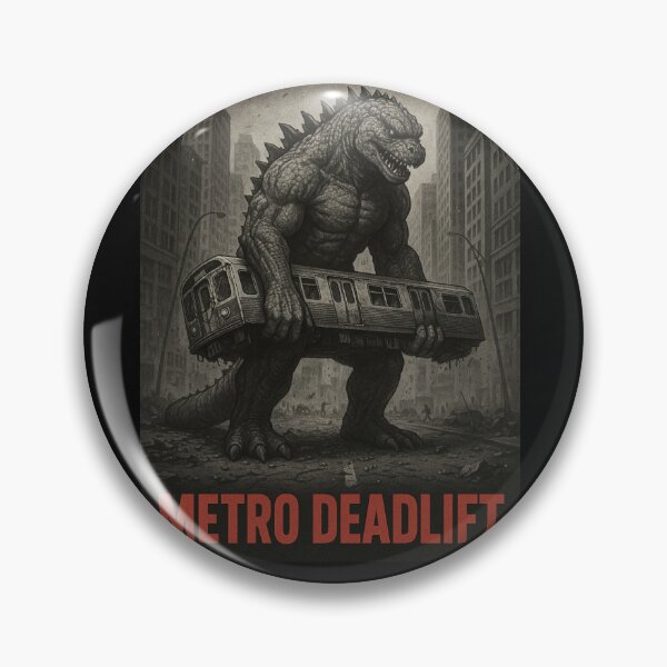 Item preview, KAIJU - METRO DEADLIFT designed and sold by BroShirtStore.