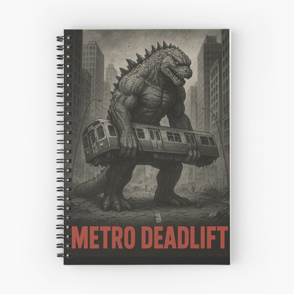 Item preview, KAIJU - METRO DEADLIFT designed and sold by BroShirtStore.