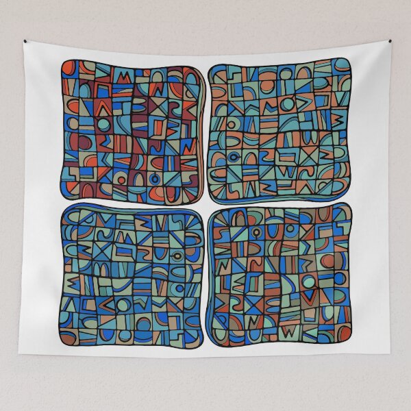 Item preview, Echoes of an Ancient Script - tablet motif designed and sold by DaveDanchuk.