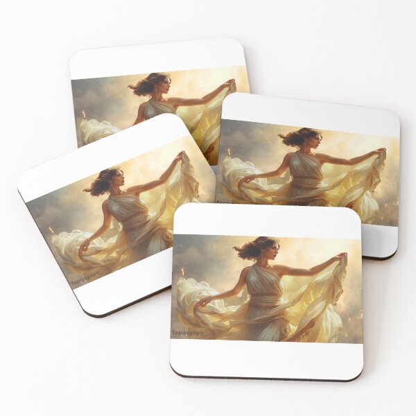 Item preview, Terpsichore – Muse of Dance | Greek Mythology Fantasy Art designed and sold by GreennieArt.