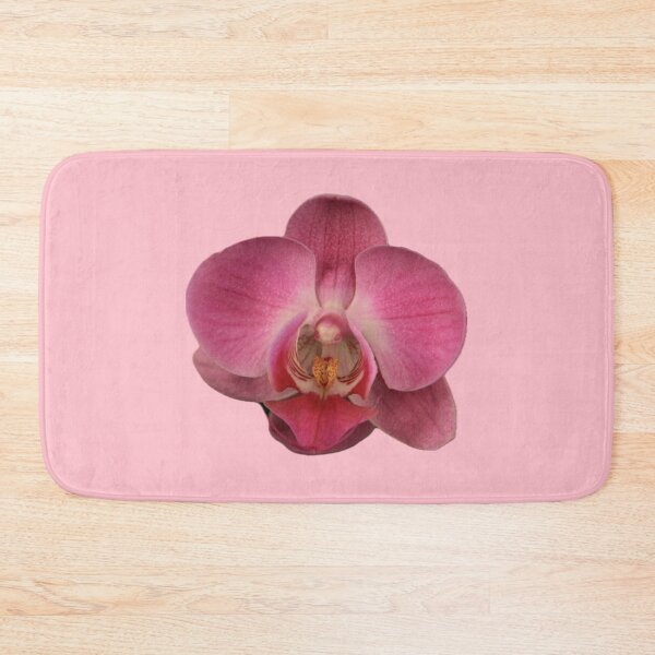 Item preview, Paris Poet Pink Orchid Small Single Flower Pastel Pink  Background designed and sold by ParisPoet.