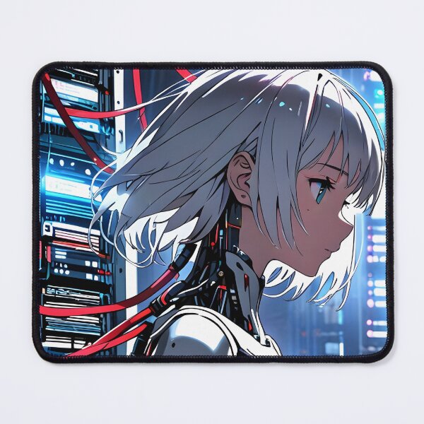 Item preview, ECHO: Server Room Cybernetics | Cute Cyberpunk Anime Girl designed and sold by Sytrics.