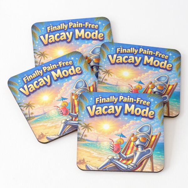 Item preview, Finally Pain-Free Vacay – Hip Replacement Sunset Chill designed and sold by PunchDrop.