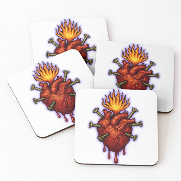 Item preview, Heart Screws  designed and sold by Chaos Fairy Creations.