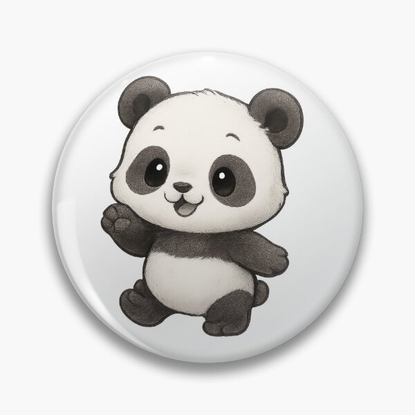 Item preview, Kawaii Playful Panda Stickers designed and sold by StickMint.