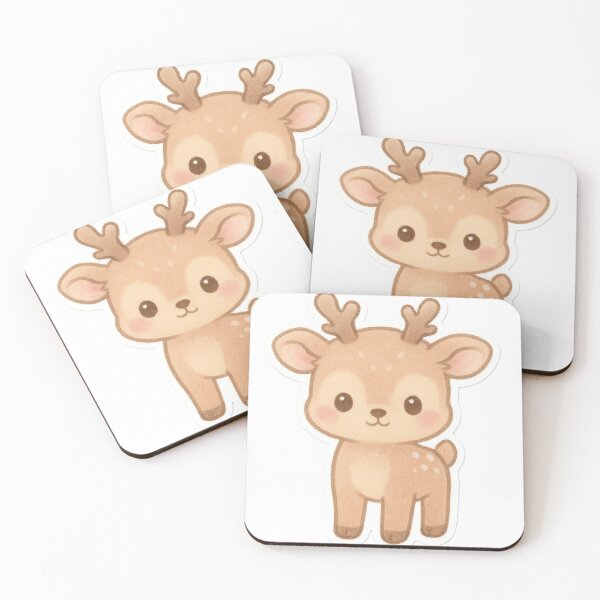 Item preview, Cute Dreamy Deer Sticker designed and sold by StickMint.