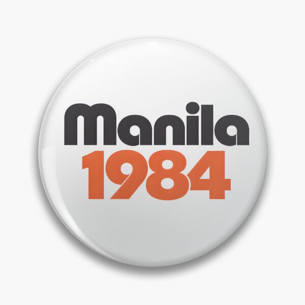 Item preview, Manila 1984 Retro Vintage Typography T-Shirt designed and sold by OreoStudio.