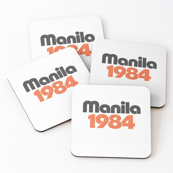 Item preview, Manila 1984 Retro Vintage Typography T-Shirt designed and sold by OreoStudio.