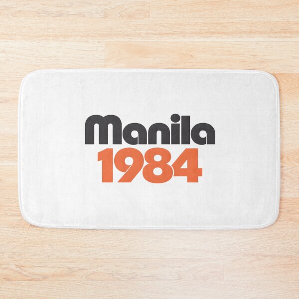 Item preview, Manila 1984 Retro Vintage Typography T-Shirt designed and sold by OreoStudio.