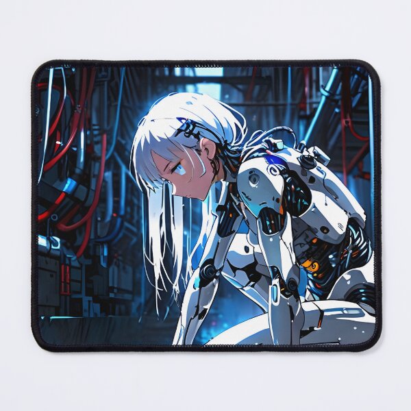 Item preview, ECHO: Industrial Bionic Repair | Cute Cyberpunk Anime Girl designed and sold by Sytrics.