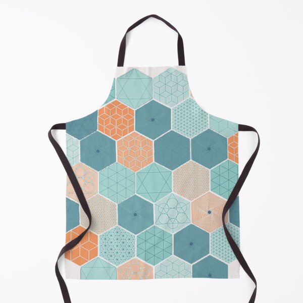 Item preview, Geometric Hexagon Pattern – Minimal Abstract Art designed and sold by V-ForAll.