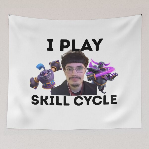 Item preview, I Play Skill Cycle designed and sold by hihixx.