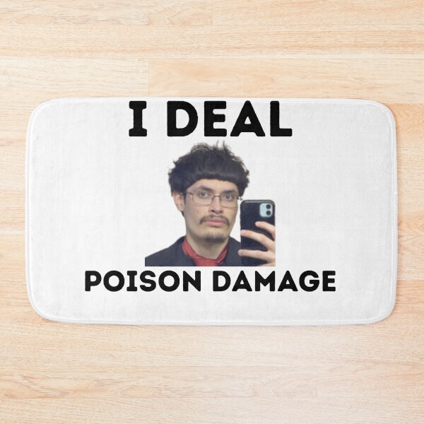Item preview, I Deal Poison Damage designed and sold by hihixx.