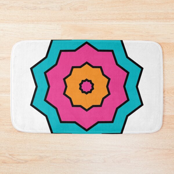 Item preview, Geometric Pink and Blue and Orange designed and sold by shamvandamn.