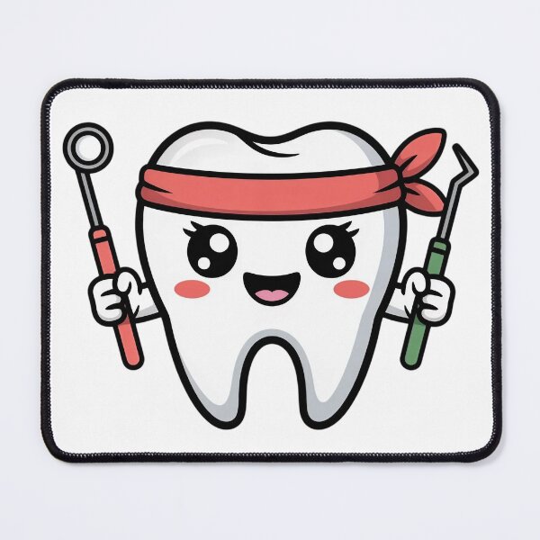 Item preview, Tooth Ninja | Stealthy Dental Hygienist Warrior Design designed and sold by Skillform Studio.