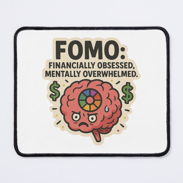 Item preview, FOMO Financially Obsessed Mentally Overwhelmed designed and sold by DivinelyAligned8.