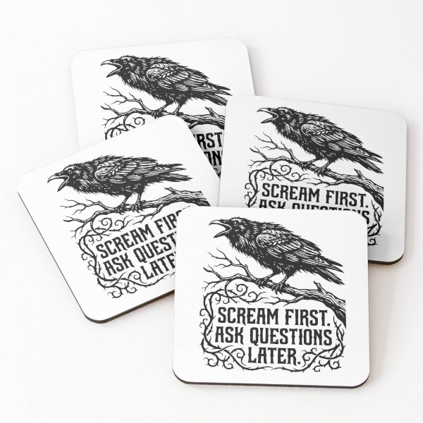 Item preview, Scream First. Ask Question Later. designed and sold by reamsbottom.