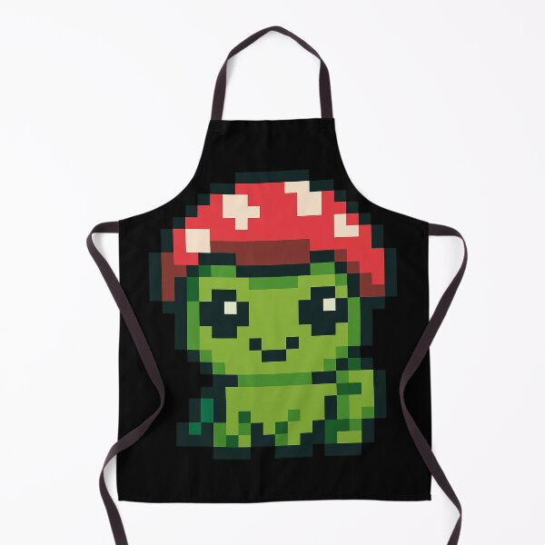 Item preview, Pixel mushroom creature with green face designed and sold by PixelMarrero.