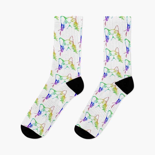 Item preview, Surprised Cat Rianbow - Oh My God Becky meme designed and sold by furrydrool.