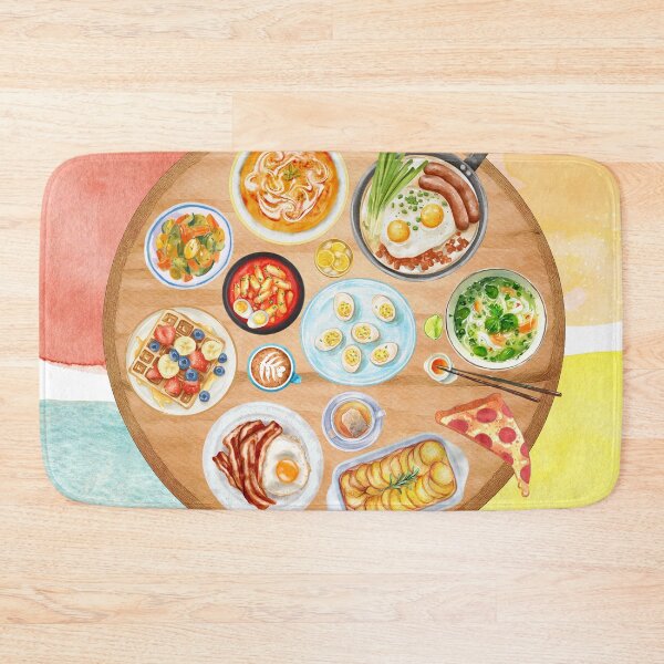 Item preview, Restaurant Brunch Food Table Top View designed and sold by Flip Your Pancake.
