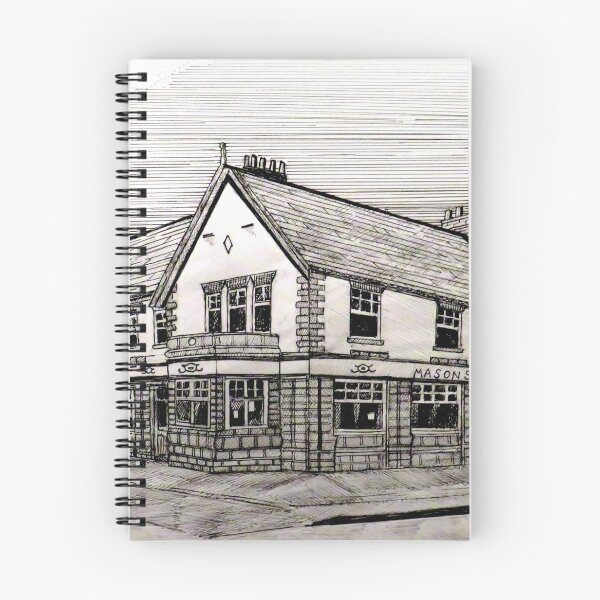 Item preview, 348 - MASON'S ARMS PUB, BLYTH - DAVE EDWARDS - PENS - 2025 designed and sold by BLYTHART.
