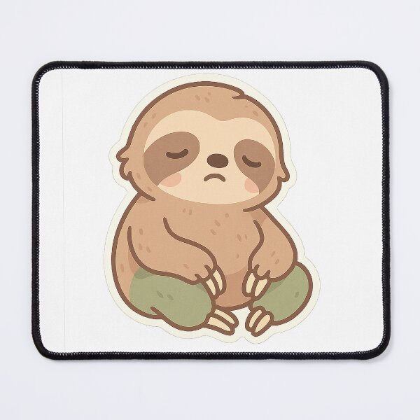 Item preview, Kawaii Playful Sloth Sticker designed and sold by StickMint.