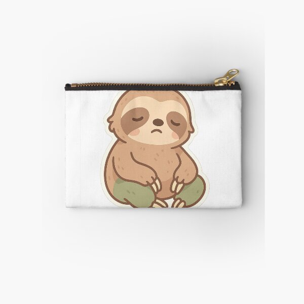 Item preview, Kawaii Playful Sloth Sticker designed and sold by StickMint.