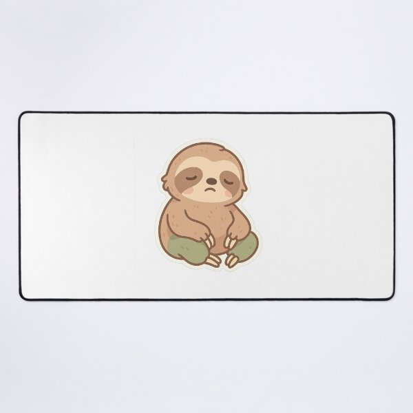 Item preview, Kawaii Playful Sloth Sticker designed and sold by StickMint.