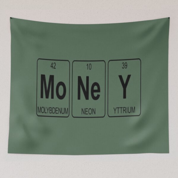 Item preview, Money Chemistry Meme (Mo Ne Y) designed and sold by GenZINISH.