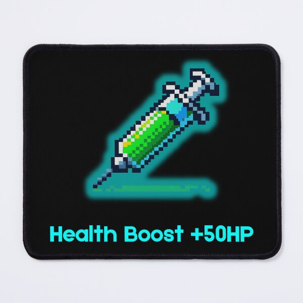 Item preview, 8-Bit Vaccine Syringe - Health Boost +50HP designed and sold by JonyDG.