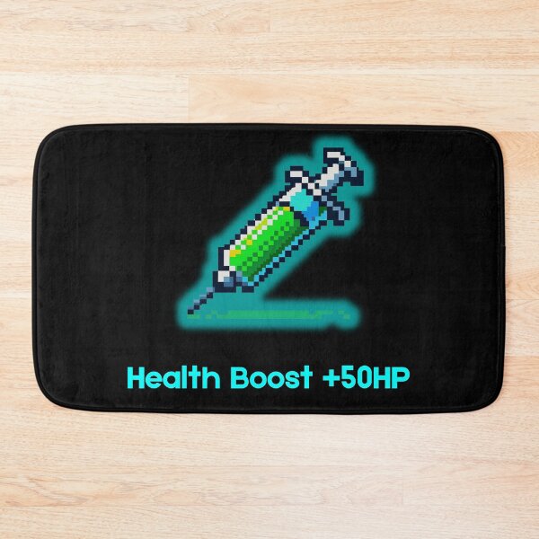 Item preview, 8-Bit Vaccine Syringe - Health Boost +50HP designed and sold by JonyDG.