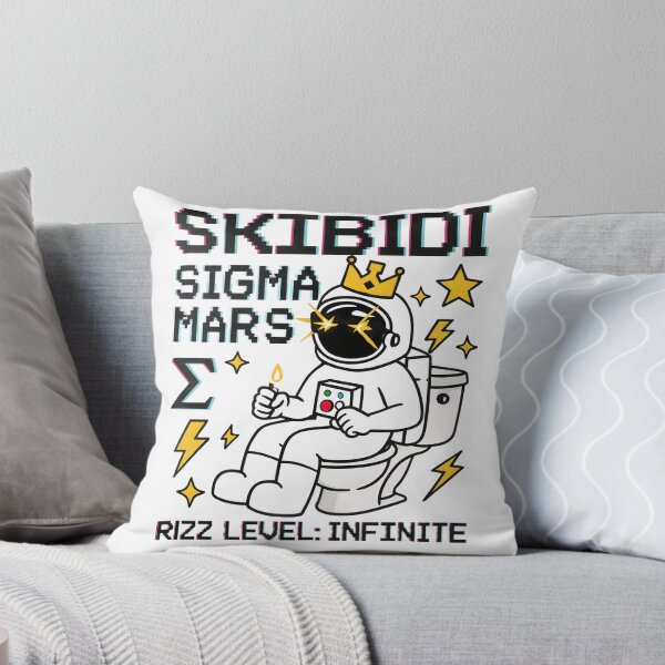 Item preview, Skibidi Sigma Mars Astronaut Throne designed and sold by AnnDesignStudio.
