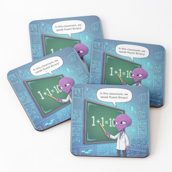 Item preview, Professor Zorp: Fluent In Binary designed and sold by Rose Collection Shop.