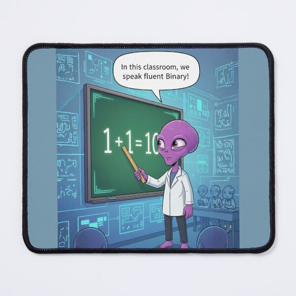 Item preview, Professor Zorp: Fluent In Binary designed and sold by Rose Collection Shop.
