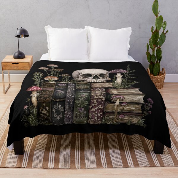Item preview, Skull and Vintage Books designed and sold by Liededrom..