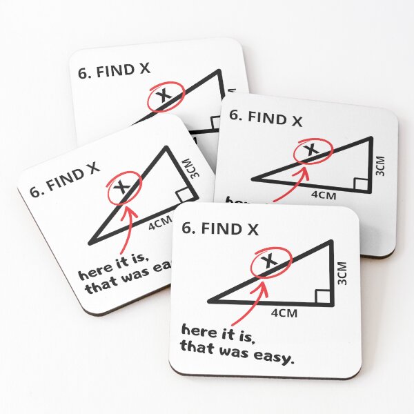 Item preview, Fin X Shirt Funny Sarcastic Math Geometry Student  designed and sold by purrfecute.